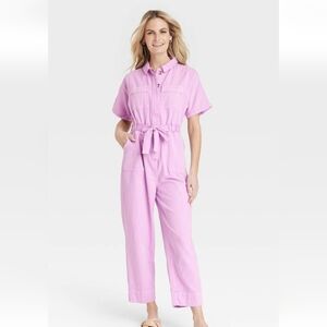 NWT SIZE 14 Universal thread pink boiler/ jumpsuit